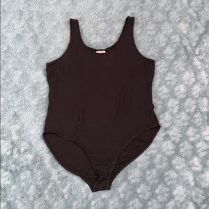 Black Tank Bodysuit